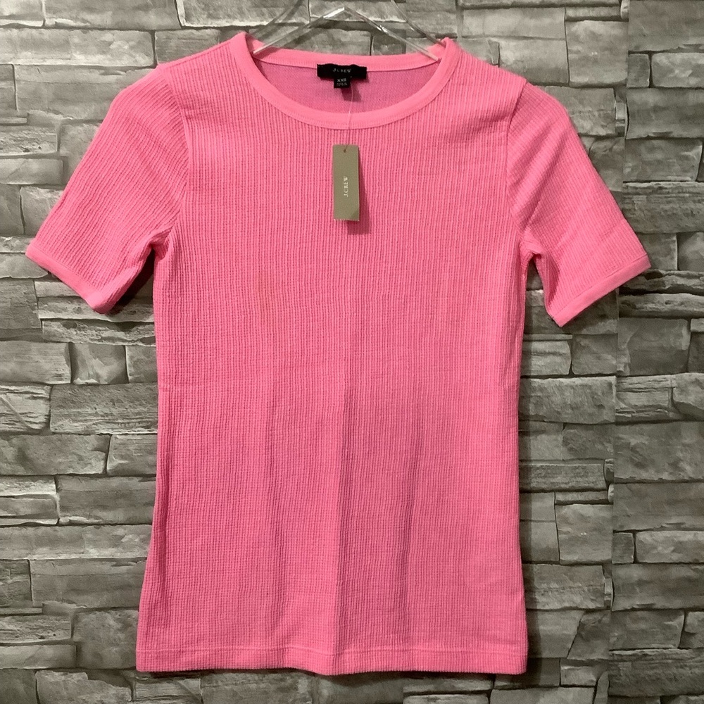 J.CREW Pink T-shirt XXS NWT